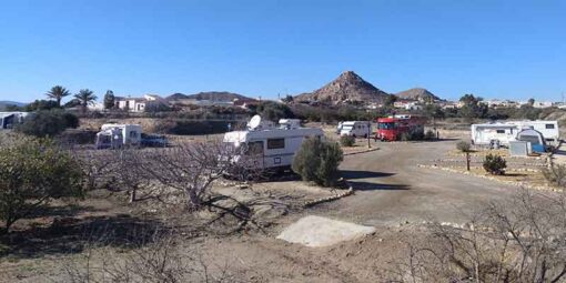 Área de autocaravanas Carpe Diem en Vera Almería