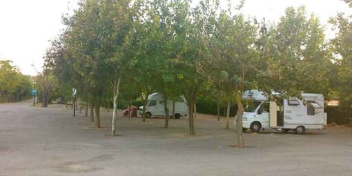Área de autocaravanas de Jalance en Valencia